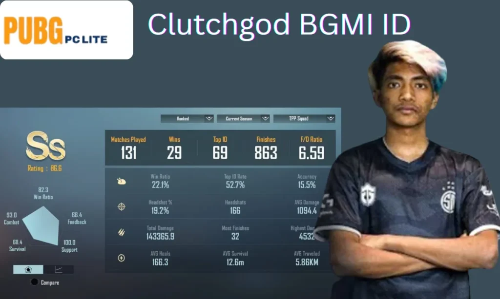 Clutchgod BGMI ID